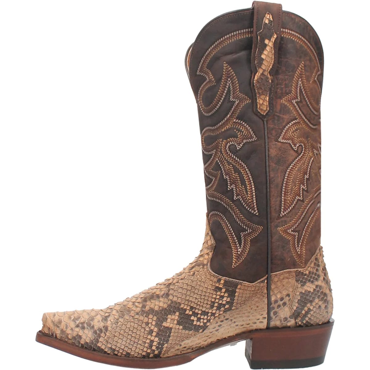 Dan Post Men s Sturgis Sand Python Snip Toe Exotic Western Boots DP305 Russell s Western Wear Inc