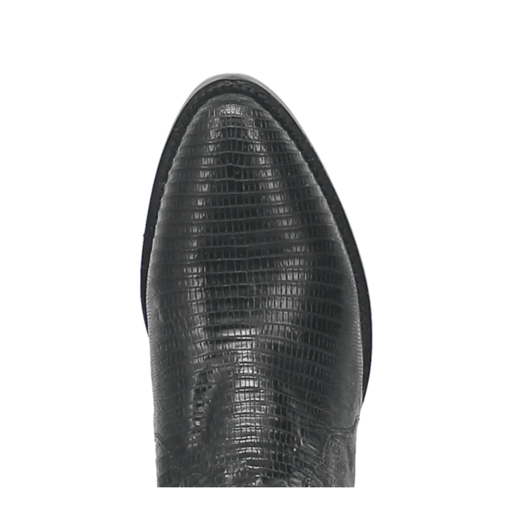 DAN POST Boots Dan Post Men's Winston Black Lizard Exotic Western Boot DP3050R