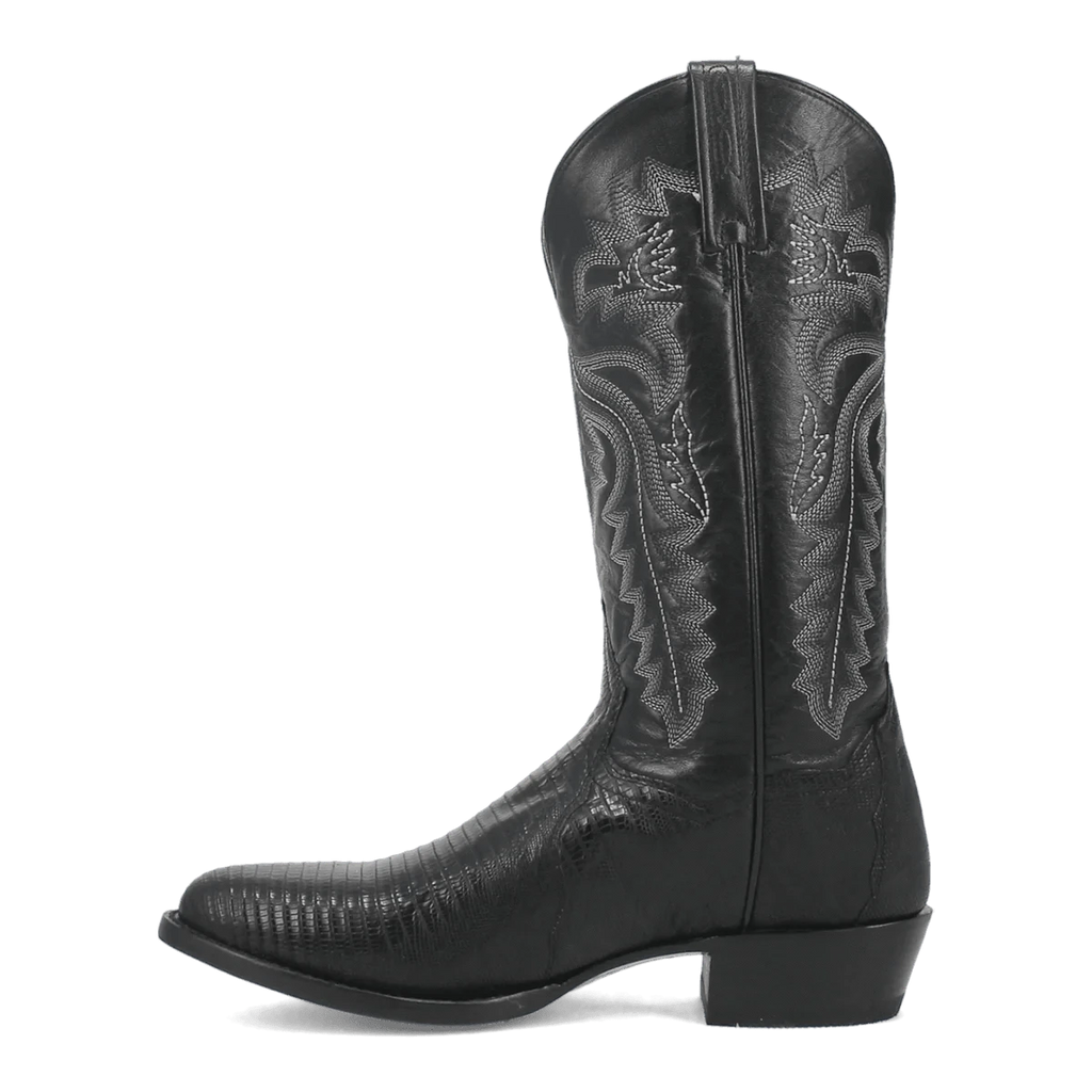DAN POST Boots Dan Post Men's Winston Black Lizard Exotic Western Boot DP3050R