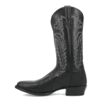 DAN POST Boots Dan Post Men's Winston Black Lizard Exotic Western Boot DP3050R
