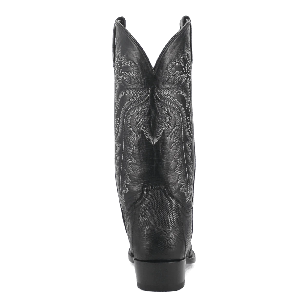 DAN POST Boots Dan Post Men's Winston Black Lizard Exotic Western Boot DP3050R