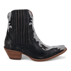 DAN POST Boots Dan Post Women's Black Crystal Leather Bootie DP5125