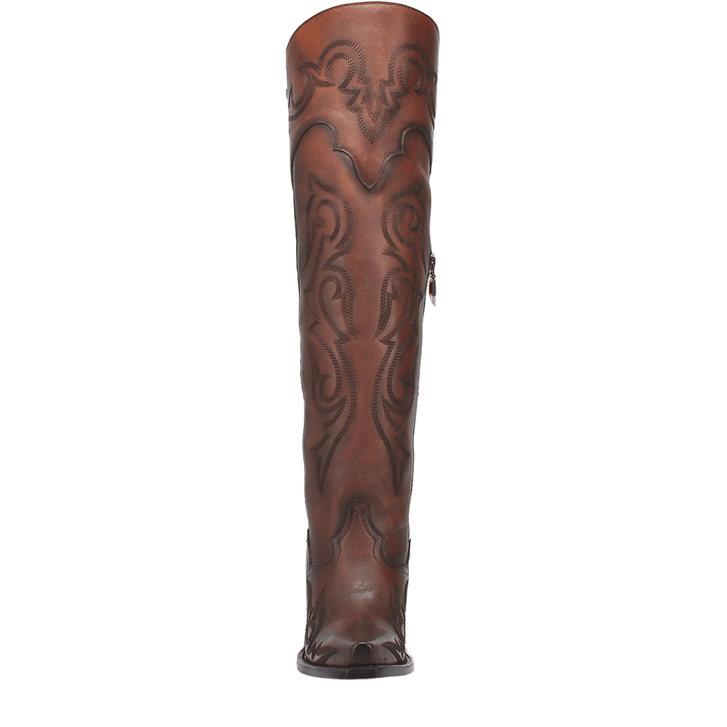 DAN POST Boots Dan Post Women's Chestnut Seductress Tall Western Boots DP3285