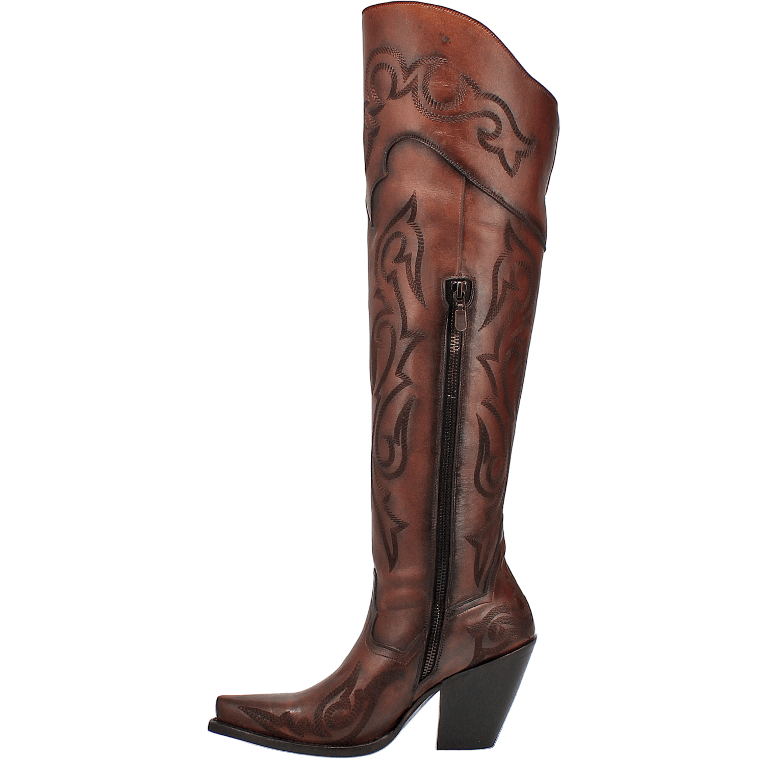 DAN POST Boots Dan Post Women's Chestnut Seductress Tall Western Boots DP3285