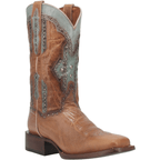 DAN POST Boots Dan Post Women's Darby Brown & Turquoise Western Boots DP4985