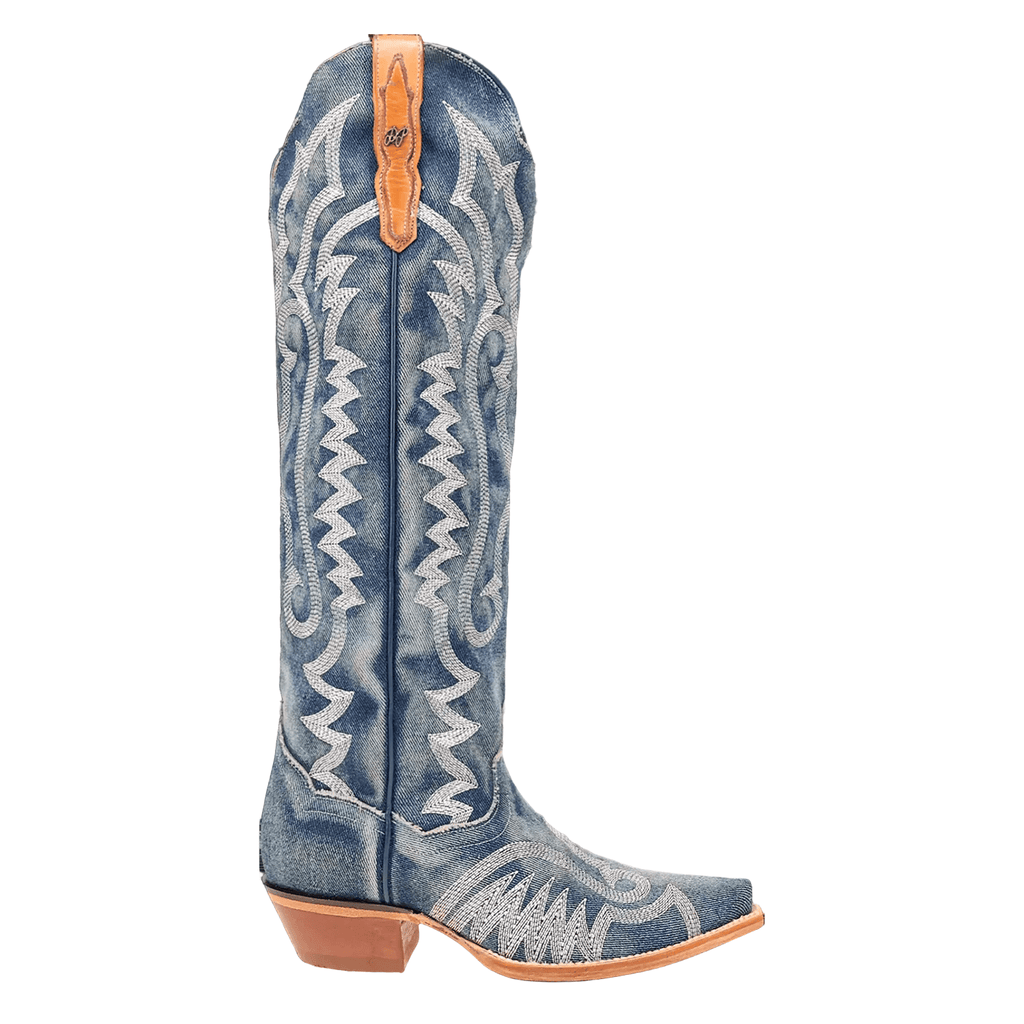 DAN POST Boots Dan Post Women's Denim Darlin 19" Western Boots DP5108