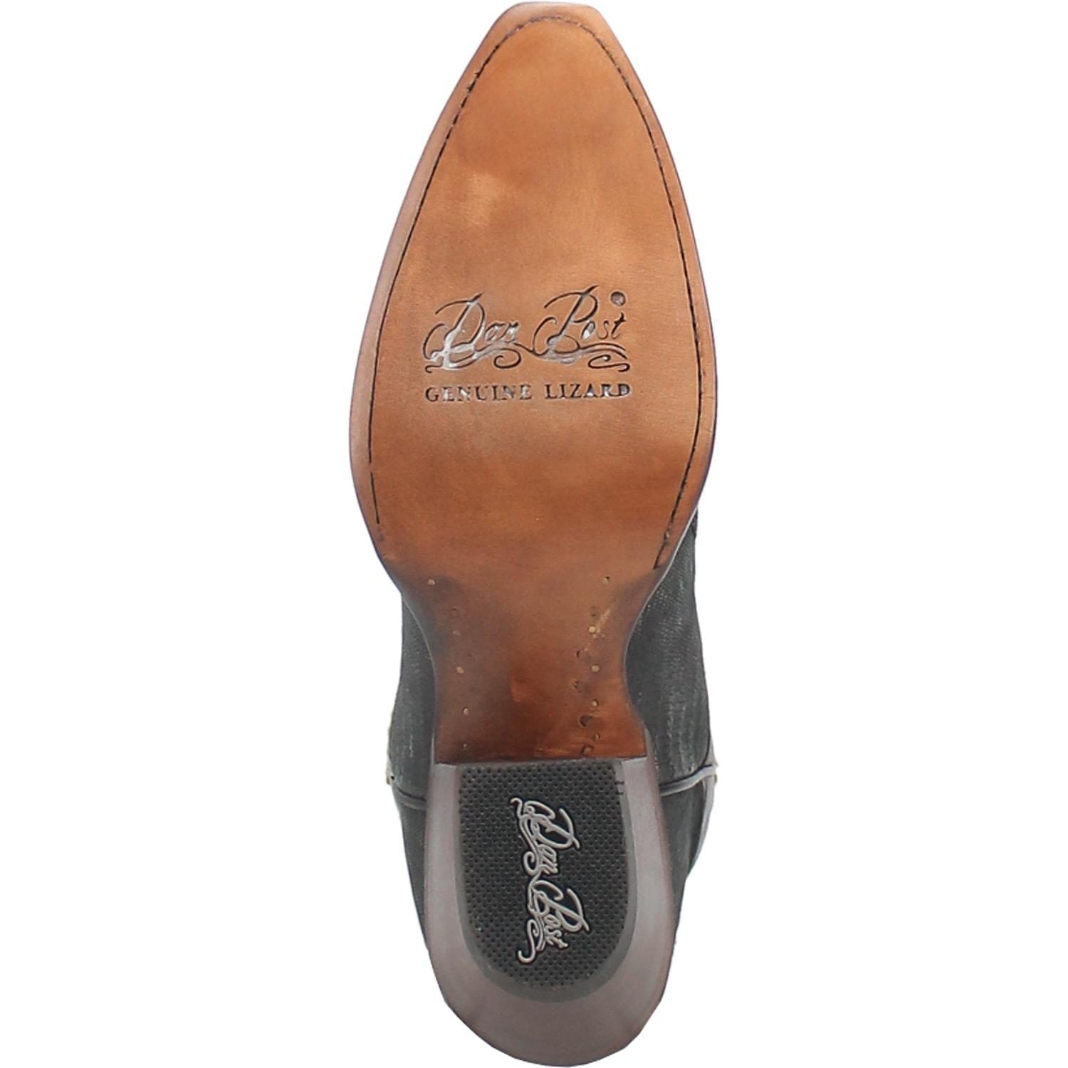 Dan Post Women's Drifter Turquoise/Brown Snip Toe Exotic Western