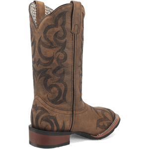 Dan Post Boots Laredo Women's Sariah Tan Square Toe Western Boots 5943