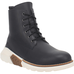 Dingo Boots Dingo Men's #Blacktop Navy Leather Lace Up Boots DI 311