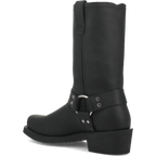 DINGO Boots Dingo Men's Dean Black Leather Harness Boot DI19057