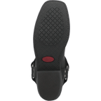 DINGO Boots Dingo Men's Dean Black Leather Harness Boot DI19057