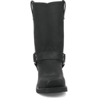 DINGO Boots Dingo Men's Dean Black Leather Harness Boot DI19057
