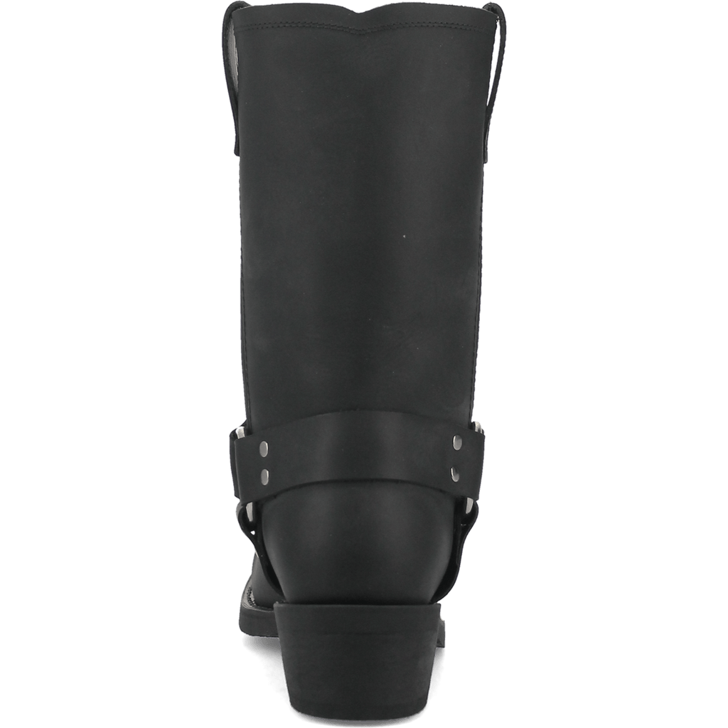 DINGO Boots Dingo Men's Dean Black Leather Harness Boot DI19057