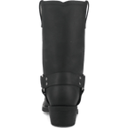 DINGO Boots Dingo Men's Dean Black Leather Harness Boot DI19057