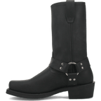 DINGO Boots Dingo Men's Dean Black Leather Harness Boot DI19057