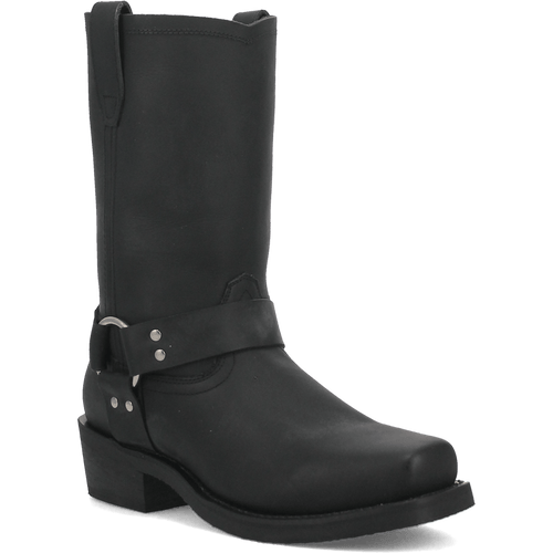 Dingo Men's Dean Black Leather Harness Boot DI19057 – Russell's