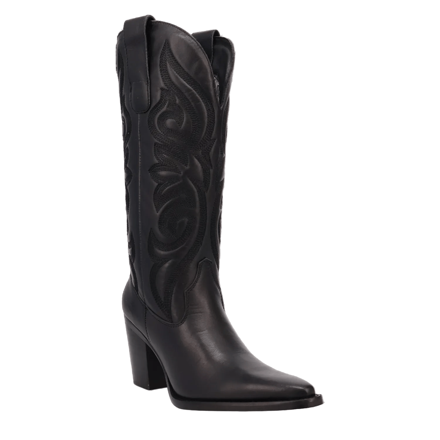 DINGO Boots Dingo Women's Black Hensley Snip Toe Western Boot DI2246-BK