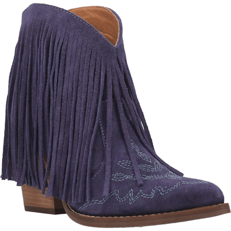 DINGO Boots Dingo Women's Plum Tangles Leather Booties DI 908