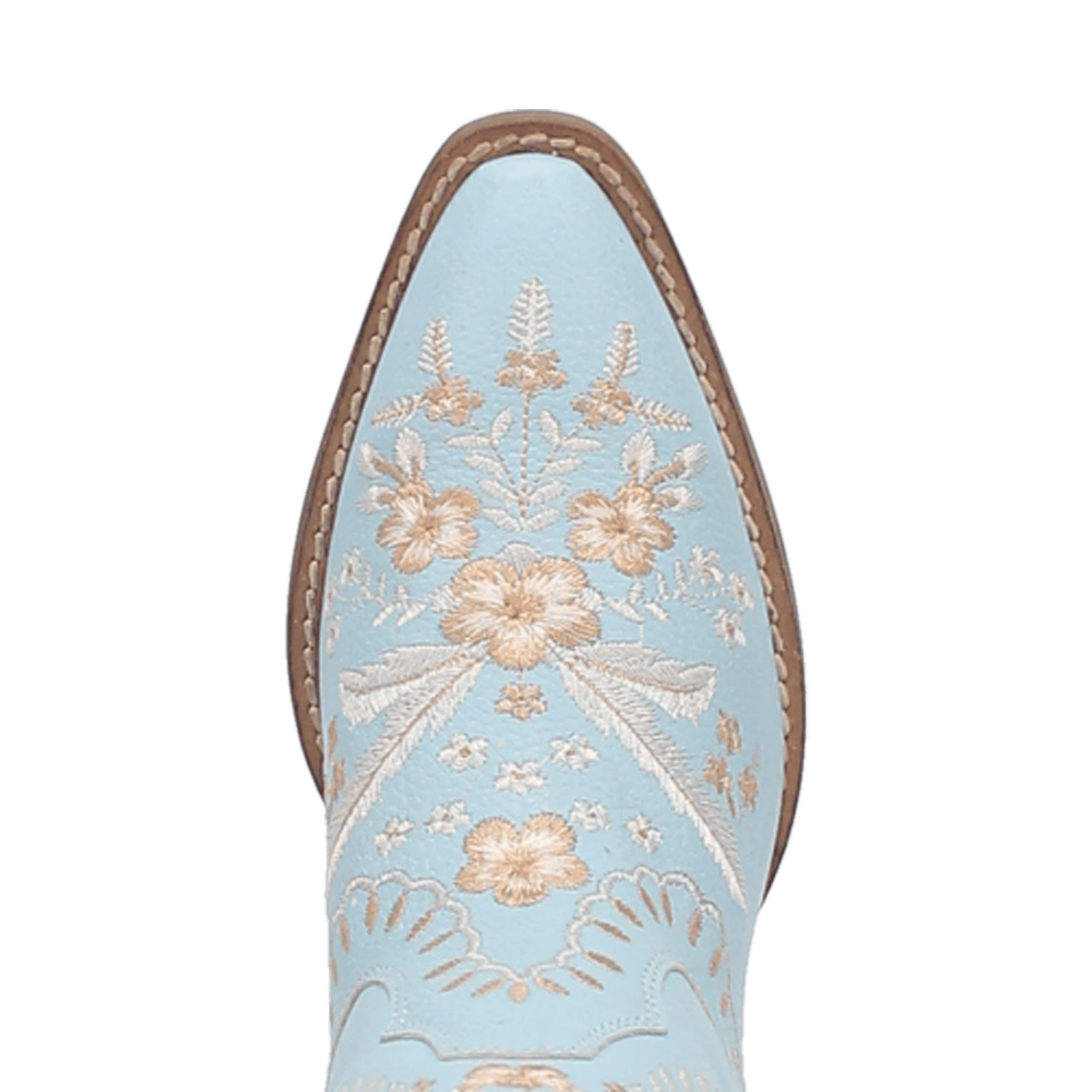 DINGO Boots Dingo Women’s Primrose Blue Floral Ankle Western Booties DI 748