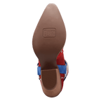 DINGO Boots Dingo Women's RWB Lucky Stars Suede Leather Western Boots DI2350-MU