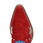 DINGO Boots Dingo Women's RWB Lucky Stars Suede Leather Western Boots DI2350-MU