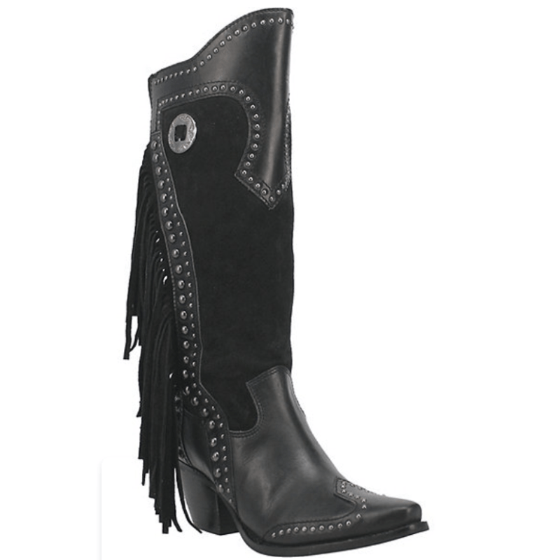 Womens black 2025 dingo boots
