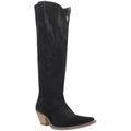 DINGO Boots Dingo Women's Thunder Road Black Leather Boot DI 597