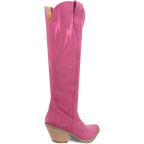 DINGO Boots Dingo Women's Thunder Road Leather Pink Boots DI597