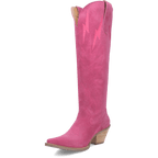 DINGO Boots Dingo Women's Thunder Road Leather Pink Boots DI597