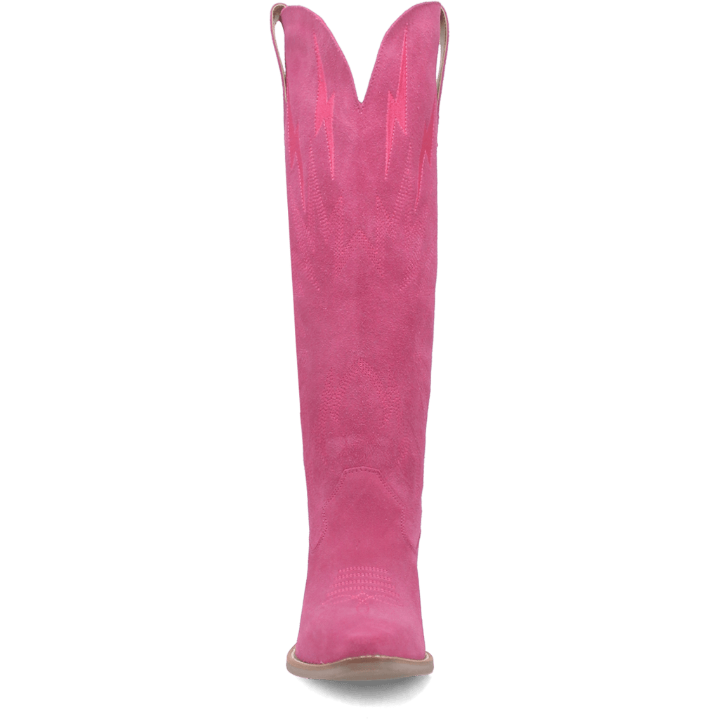 DINGO Boots Dingo Women's Thunder Road Leather Pink Boots DI597