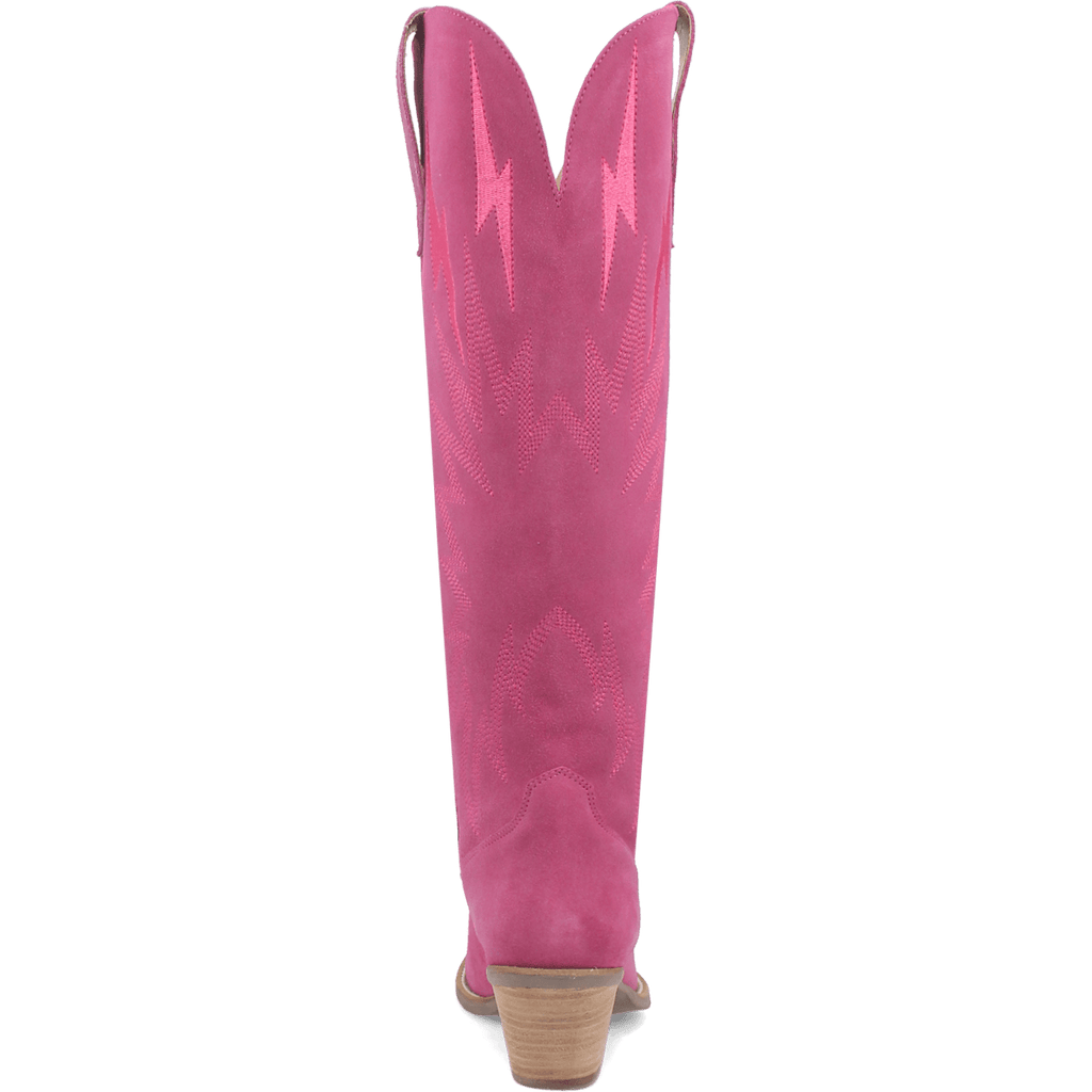 DINGO Boots Dingo Women's Thunder Road Leather Pink Boots DI597