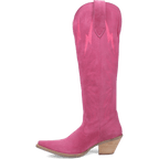 DINGO Boots Dingo Women's Thunder Road Leather Pink Boots DI597