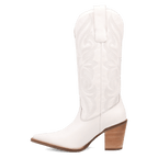 DINGO Boots Dingo Women's White Hensley Snip Toe Western Boot DI2246-WH