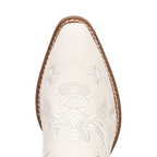 DINGO Boots Dingo Women's White Love Bug Floral Embroidery Western Boot DI2182-WH