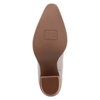 DINGO Boots Dingo Women's White Rocky Top Leather Bootie DI2272-WH