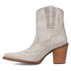 DINGO Boots Dingo Women's White Rocky Top Leather Bootie DI2272-WH