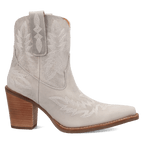DINGO Boots Dingo Women's White Rocky Top Leather Bootie DI2272-WH