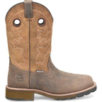 DOUBLE H Boots Double H Men's Abner Waterproof Brown Composite Toe Work Boots DH5353