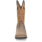 DOUBLE H Boots Double H Men's Abner Waterproof Brown Composite Toe Work Boots DH5353