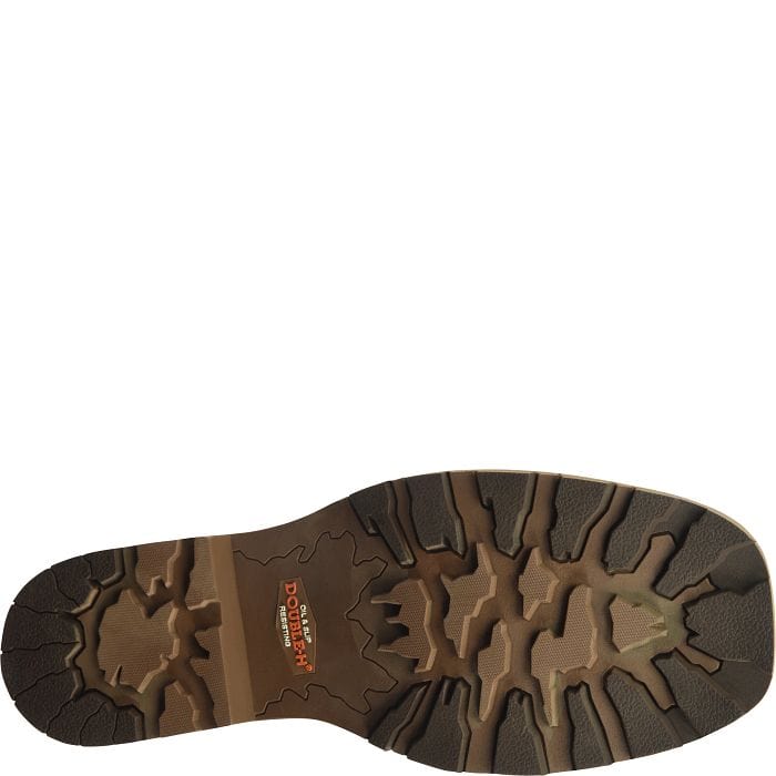 DOUBLE H Boots Double H Men's Abner Waterproof Brown Composite Toe Work Boots DH5353