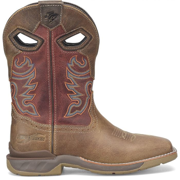 DOUBLE H Boots Double H Men's Aldridge Phantom Rider Square Toe Roper Boots DH5369
