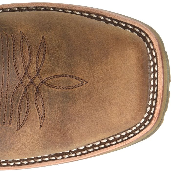 DOUBLE H Boots Double H Men's Anton Brown Steel Toe Work Boots DH4637