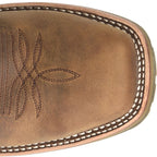 DOUBLE H Boots Double H Men's Anton Brown Steel Toe Work Boots DH4637