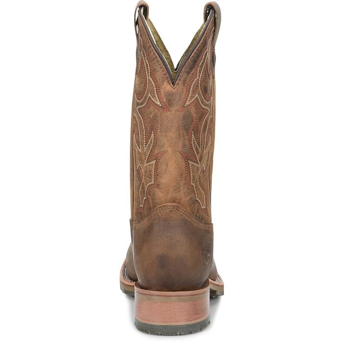 DOUBLE H Boots Double H Men's Anton Brown Steel Toe Work Boots DH4637