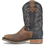 DOUBLE H Boots Double H Men's Brown & Black Laidlaw Western Work Boots DH4678