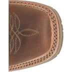 DOUBLE H Boots Double H Men's Brown Crockett Western Work Boots DH4673