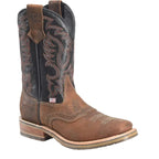 DOUBLE H Boots Double H Men's Brown Crockett Western Work Boots DH4673