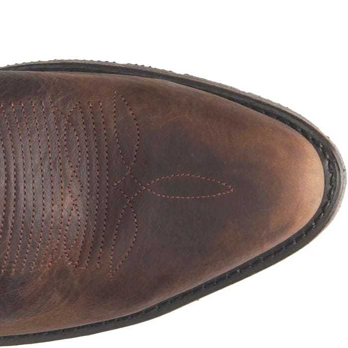 DOUBLE H Boots Double H Men's Brown Robert Steel Toe Western Work Boots 2282