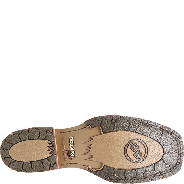 Double H Men's Covada Medium Brown Square Toe Western Boots DH7033