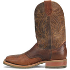 DOUBLE H Boots Double H Men's Dark Brown Feller Western Boot DH4653